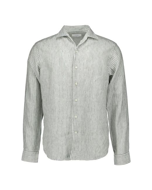 Eton of Sweden Gray Casual Shirts for men