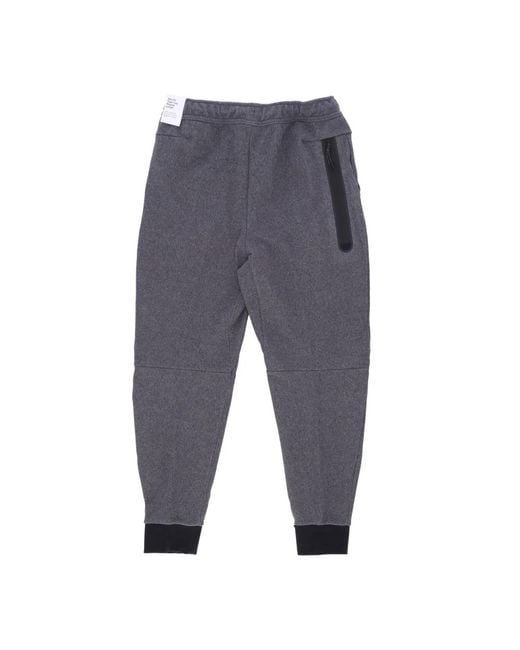 Nike Broeken ,Zwart ,Katoen Tech Fleece Winter Joggingbroek in het Blue voor heren
