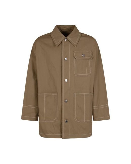Light Jackets di AMI in Green da Uomo