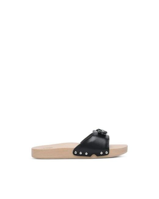 Scholl Black Sliders