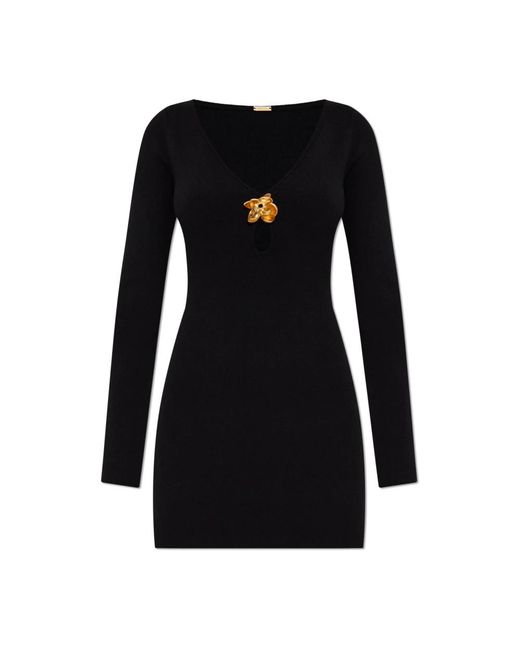 Cult Gaia Black Knitted Dresses