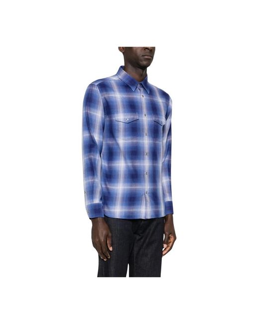 Tom Ford Blue Casual Shirts for men
