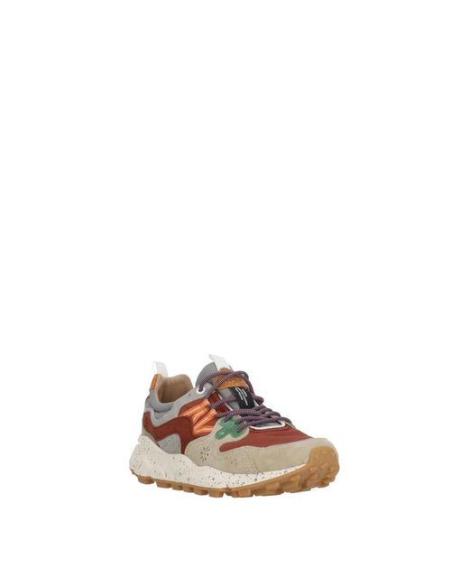 Flower Mountain Brown Sneakers for men