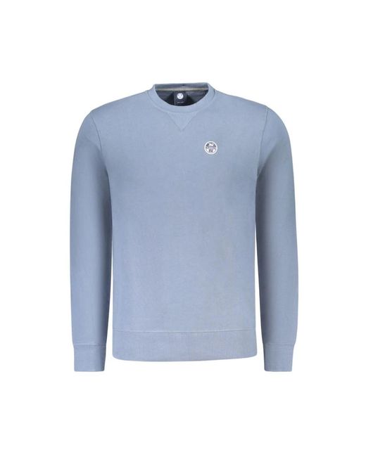 North Sails Blue Sweatshirts for men