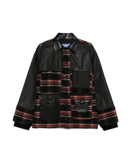 Leather Jackets di Junya Watanabe in Black da Uomo