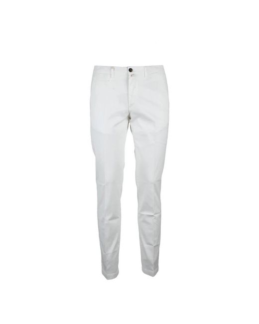 BRIGLIA Chinos in het Gray voor heren