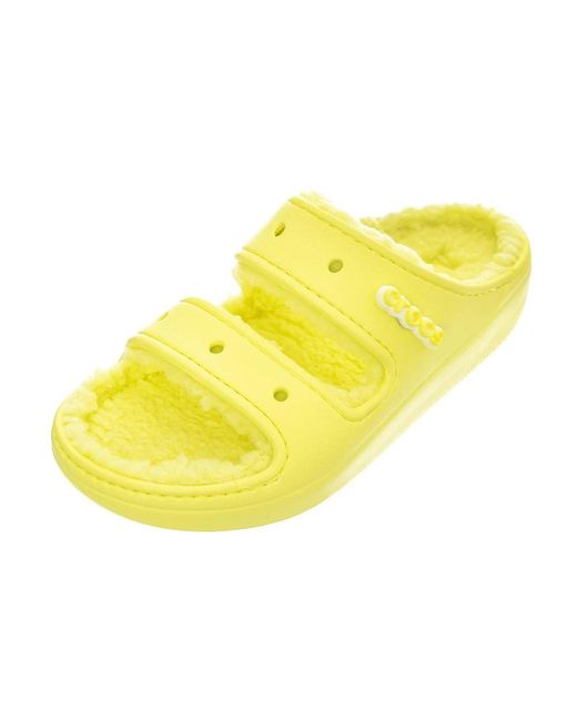 CROCSTM Classic Cozzzy Slider in Yellow für Herren