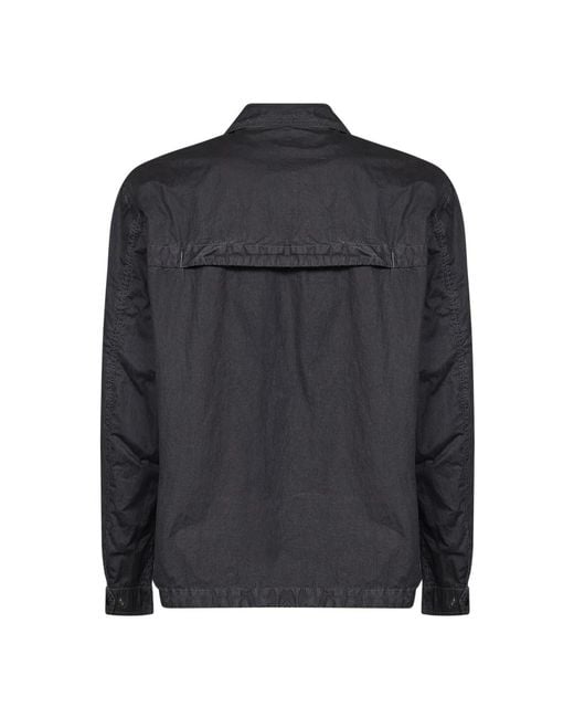 C P Company Black Light Jackets for men