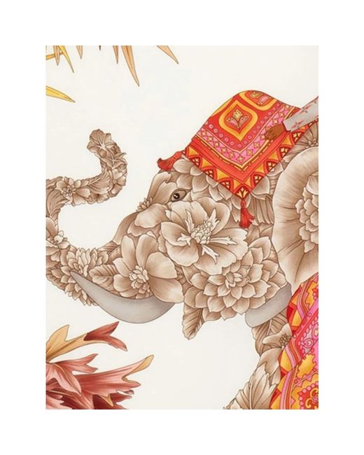 Ferragamo Multicolor Silky Scarves
