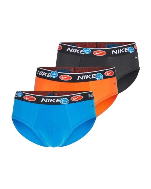 Nike Schwarze unterwäsche mit markenbund in Blue für Herren