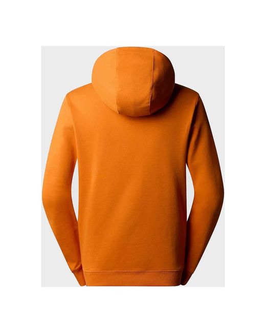 The North Face Orange Hoodies for men