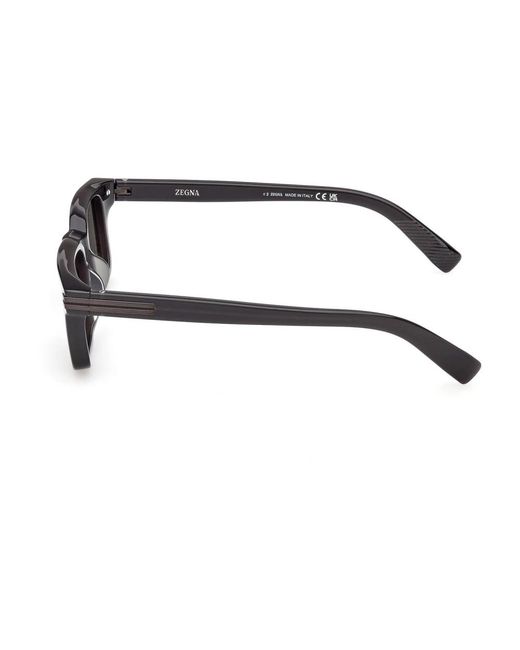 Zegna Metallic Sunglasses for men
