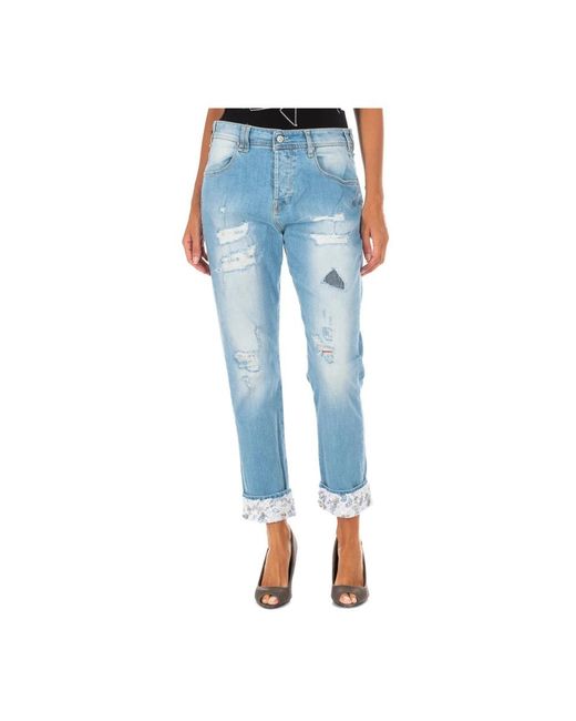Met Blue Slim Fit Jeans