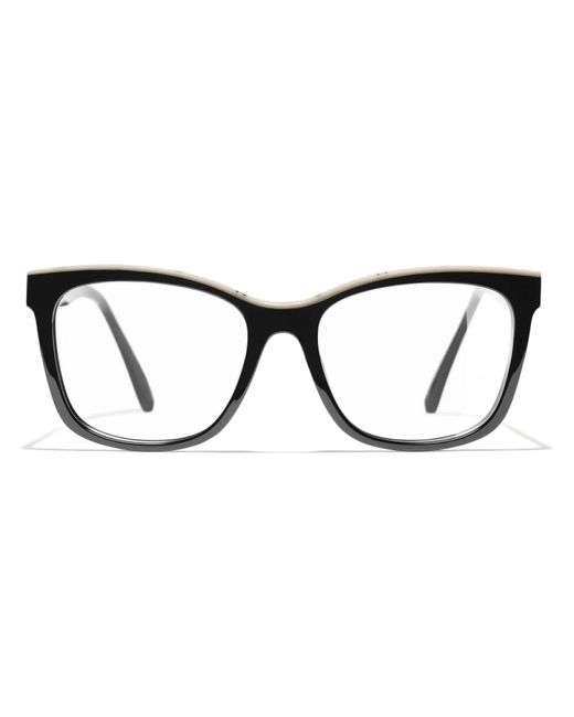Accessories > glasses Chanel en coloris Black