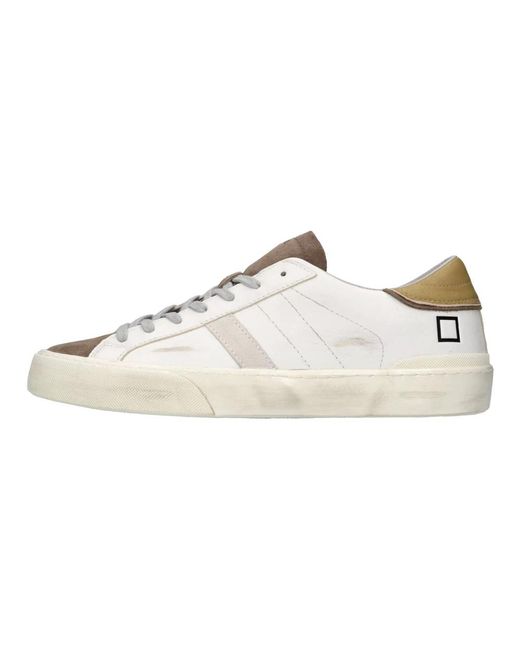 Date White Sneakers for men