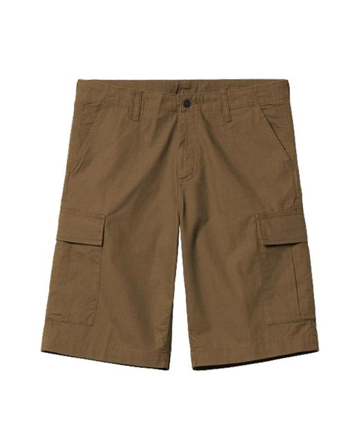 Carhartt Cargo shorts - regular fit, lumber rinsed in Green für Herren