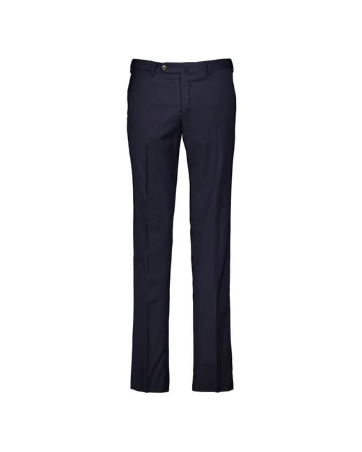 PT Torino Blue Suit Trousers for men