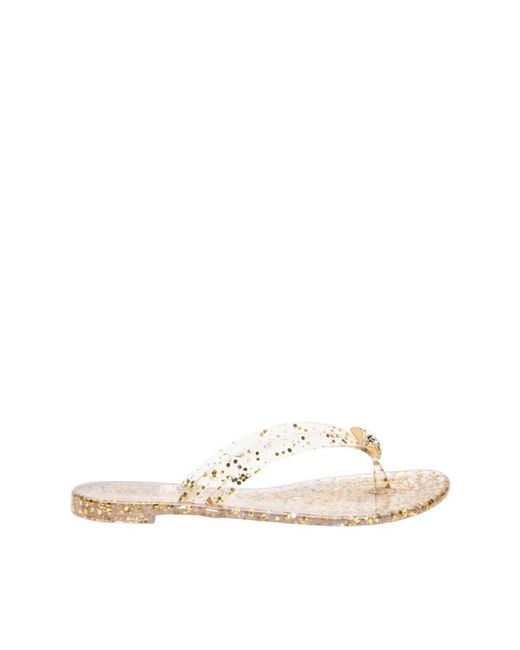 Casadei Natural Flip Flops