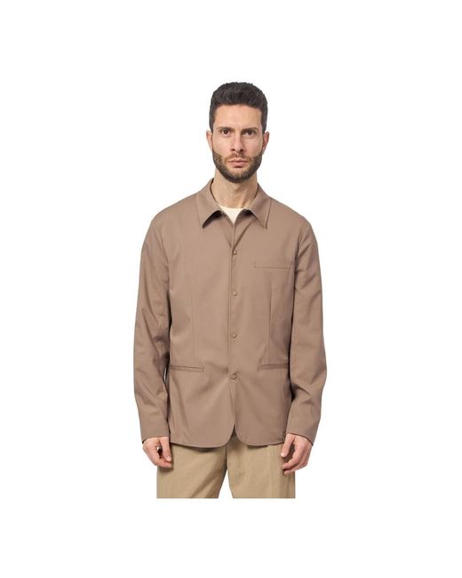 ARMANI EXCHANGE Brown Light Jackets for men