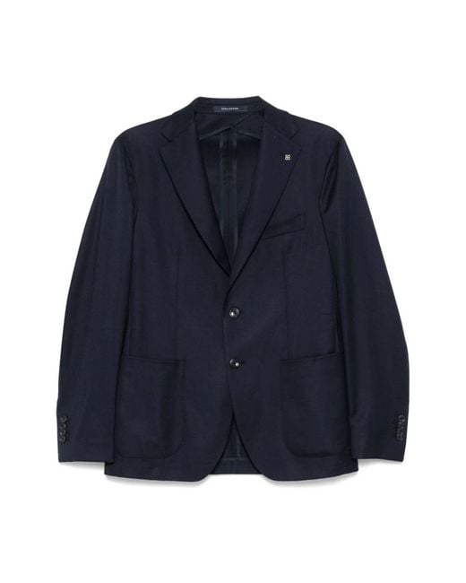Tagliatore Blue Blazers for men
