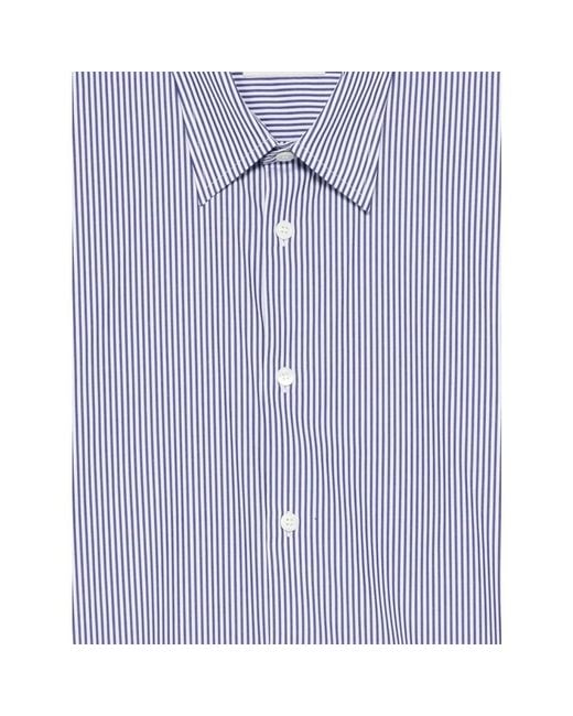 Dries Van Noten Purple Casual Shirts for men