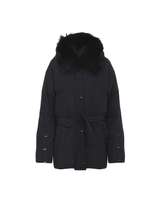 Down Jackets Yves Salomon de color Black