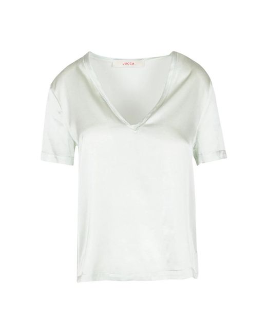 Jucca White Blouses