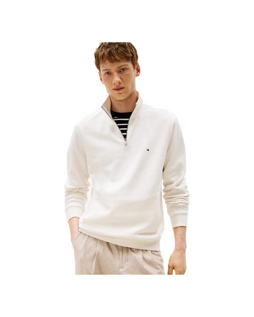 Tommy Hilfiger White Zip-Throughs for men