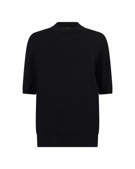 Slowear Black Round-Neck Knitwear for men