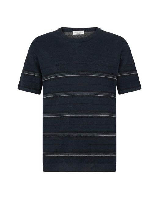 Roberto Collina Blue Round-Neck Knitwear for men