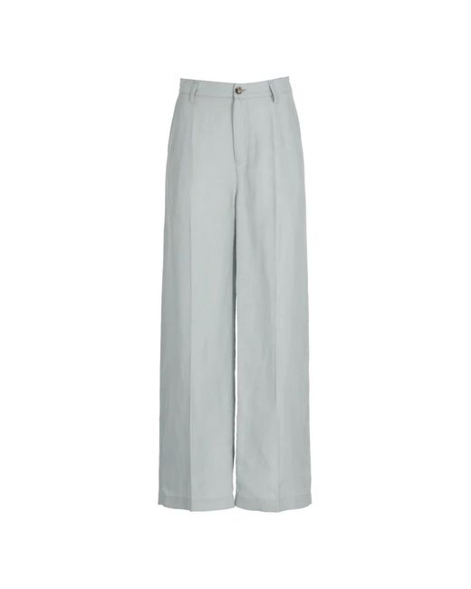 Woolrich Gray Straight Trousers