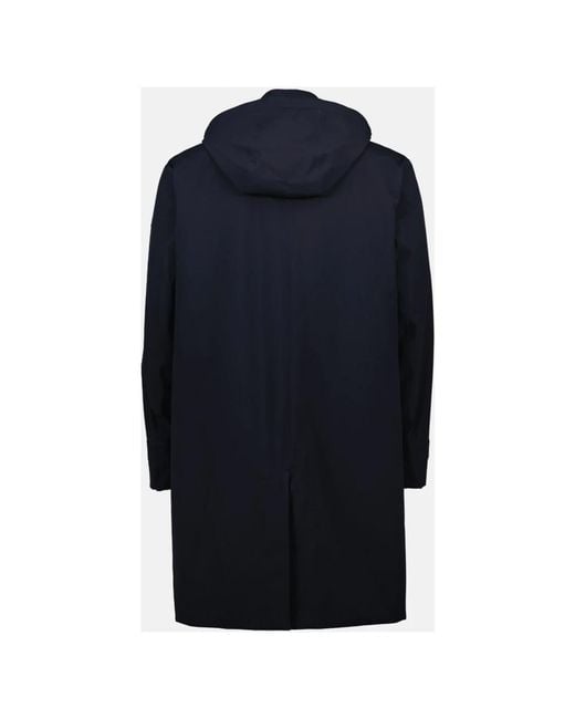 Moncler Blue Parkas for men