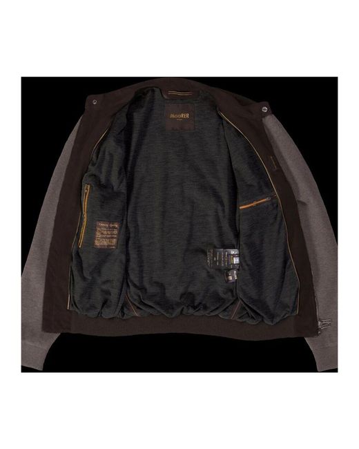 Bomber Jackets Moorer de hombre de color Black