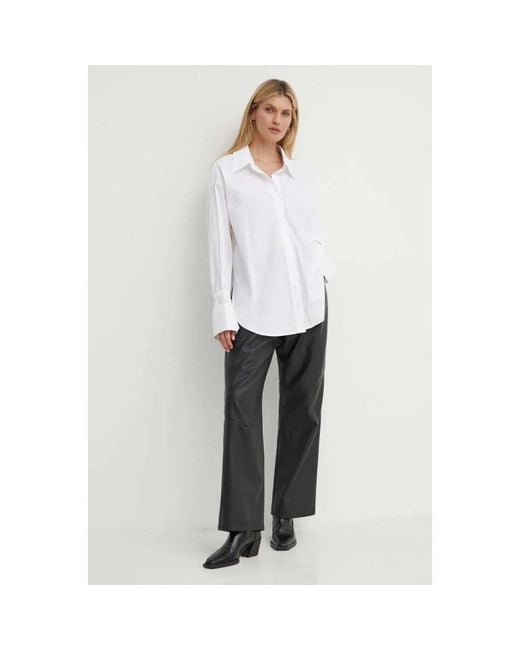 Won Hundred Rechte Broek in het Gray