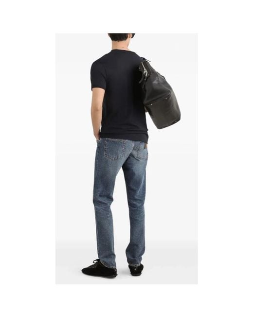 Dolce & Gabbana Black T-Shirts for men