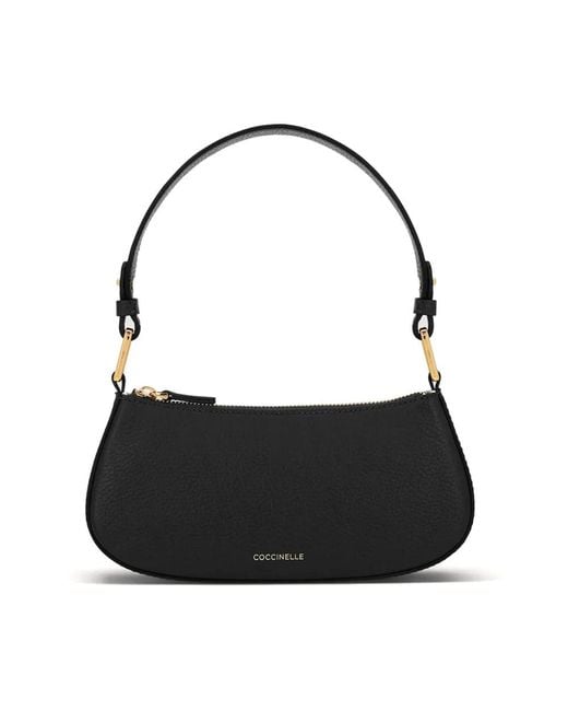 Coccinelle Black Merveille Baguette Bag