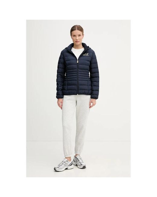 Winter Jackets EA7 en coloris Blue