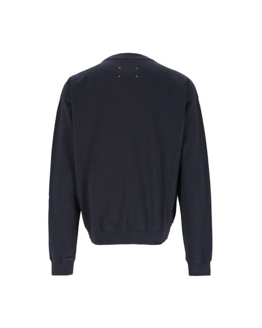 Maison Margiela Blue Sweatshirts for men