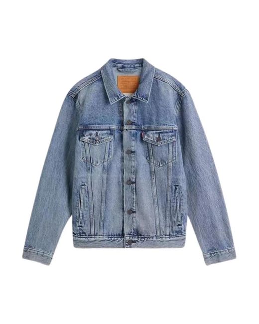 Levi's Jassen ,Blauw ,Denim Denim Jas in het Blue voor heren