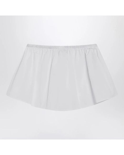 Miu Miu White Short Skirts