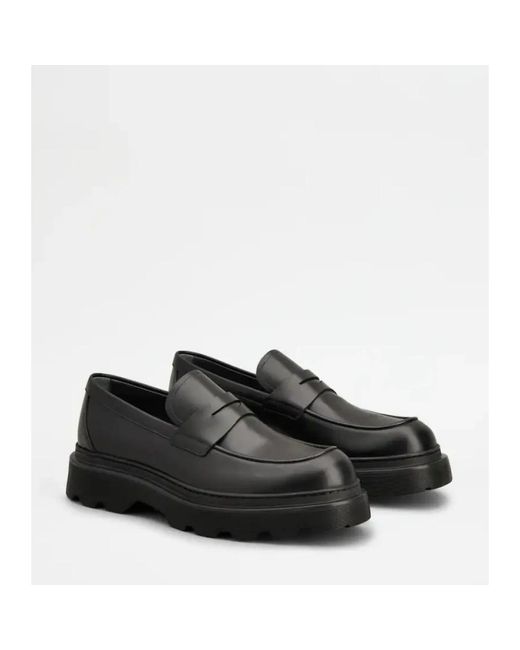 Tod's Black Loafers for men