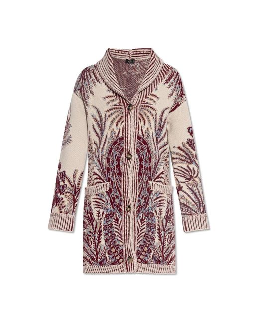 Etro Natural Cardigans