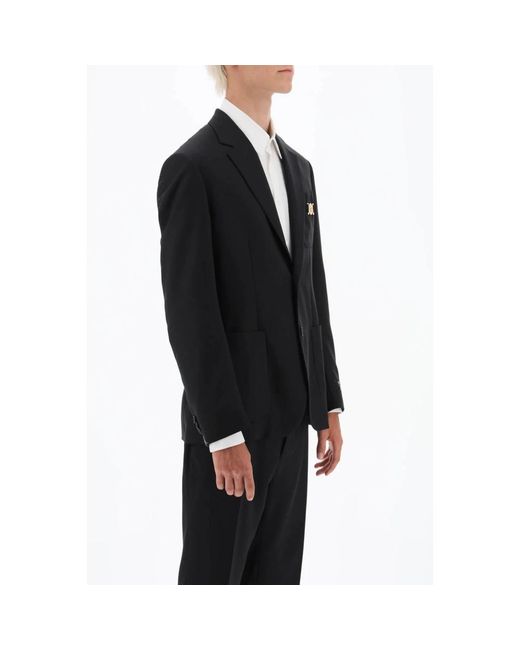 Versace Jassen ,Zwart ,Jassen in het Black voor heren
