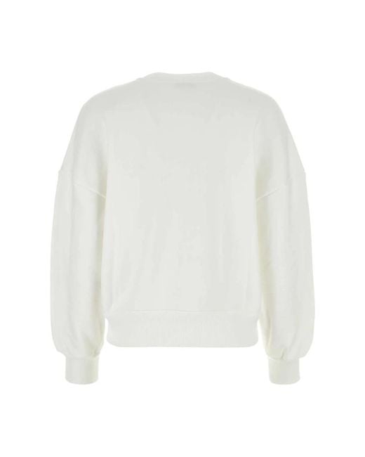 McQueen White Sweatshirts