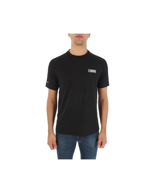 EA7 Tops ,Zwart ,T-Shirts in het Black voor heren
