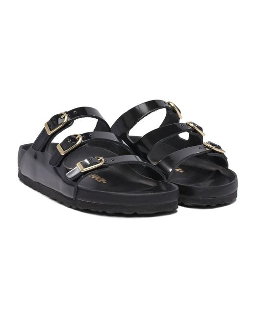 Birkenstock Black Sliders