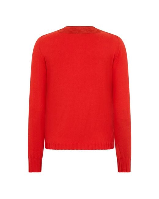 Moorer Red Bomber Jackets