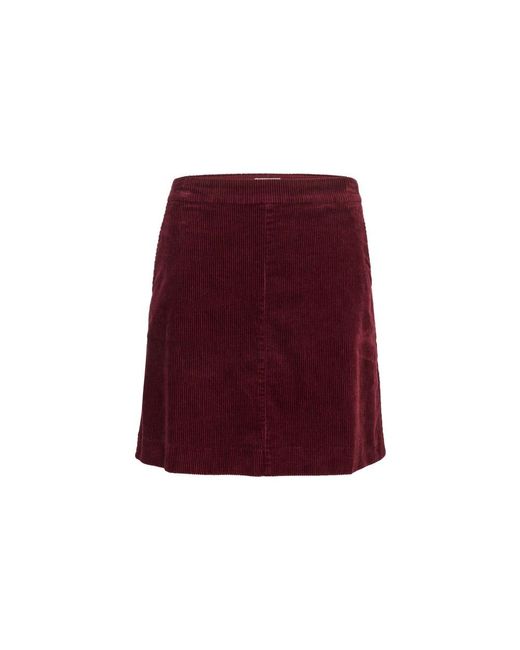 Part Two Red Short Skirts