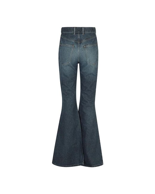 Chloé Blue Dusky flared jeans
