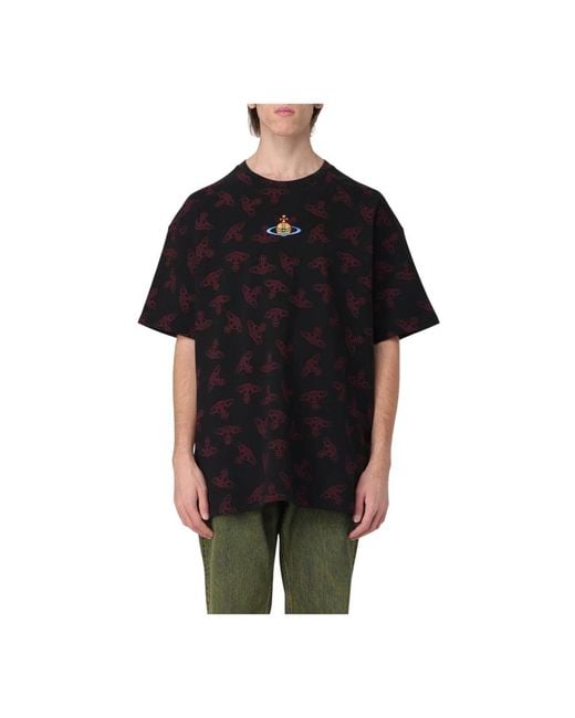 Vivienne Westwood T-Shirts in het Black voor heren